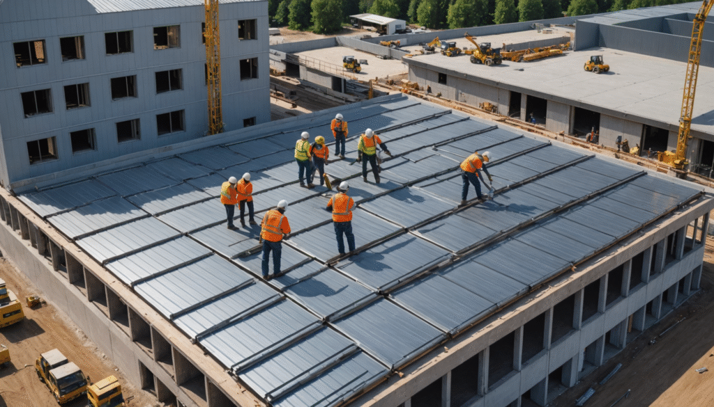 découvrez la norme nf dtu 43.3, le guide essentiel pour l'installation et les spécifications techniques des toitures en tôles d'acier nervurées. garantissez la conformité, la sécurité et la durabilité de vos projets de couverture métallique.