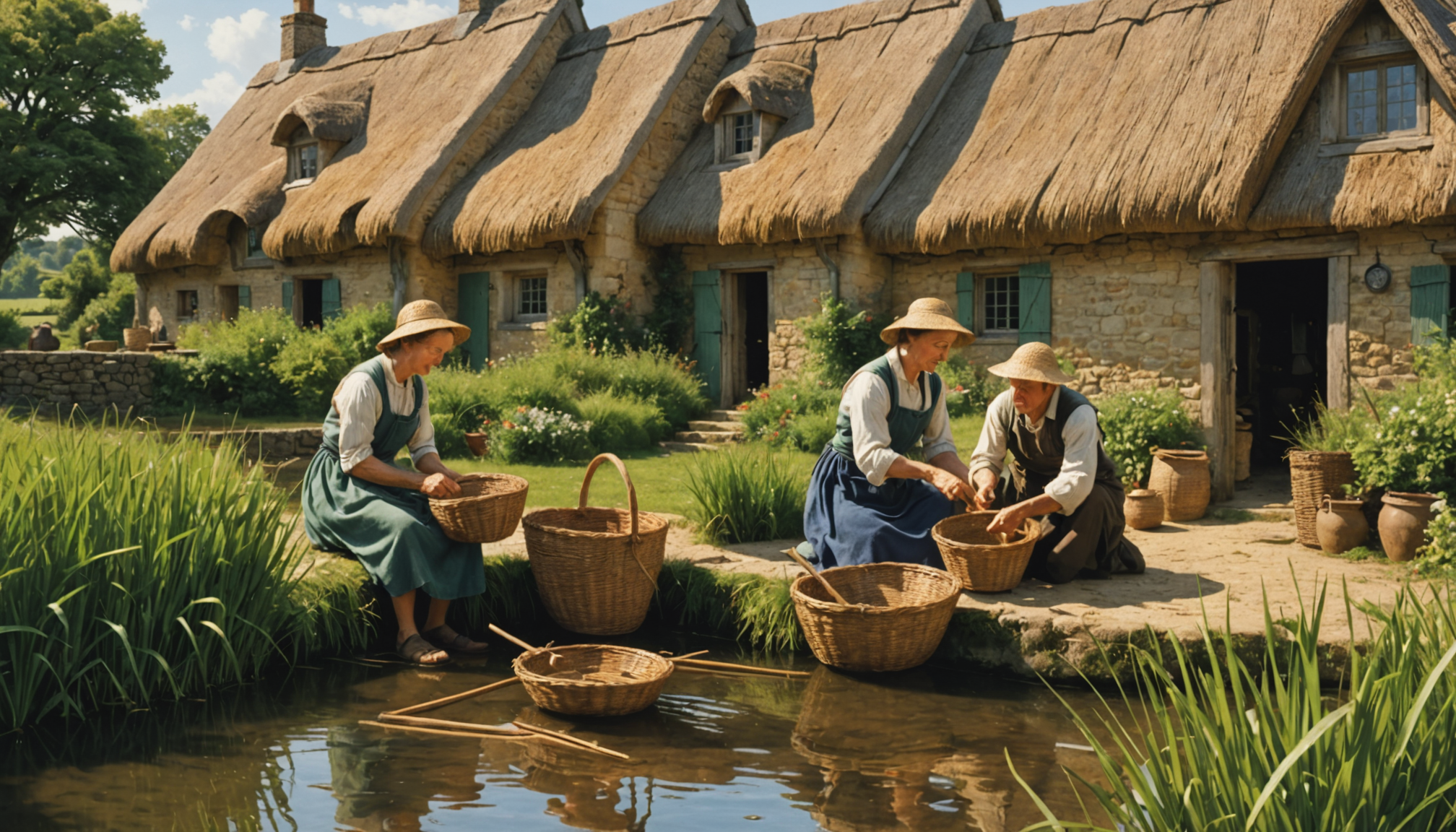 découvrez le savoir-faire ancestral des chaumiers du golfe du morbihan et de la brière : traditions, techniques et passion autour des toits de chaume, préservant un patrimoine unique en bretagne et loire-atlantique.
