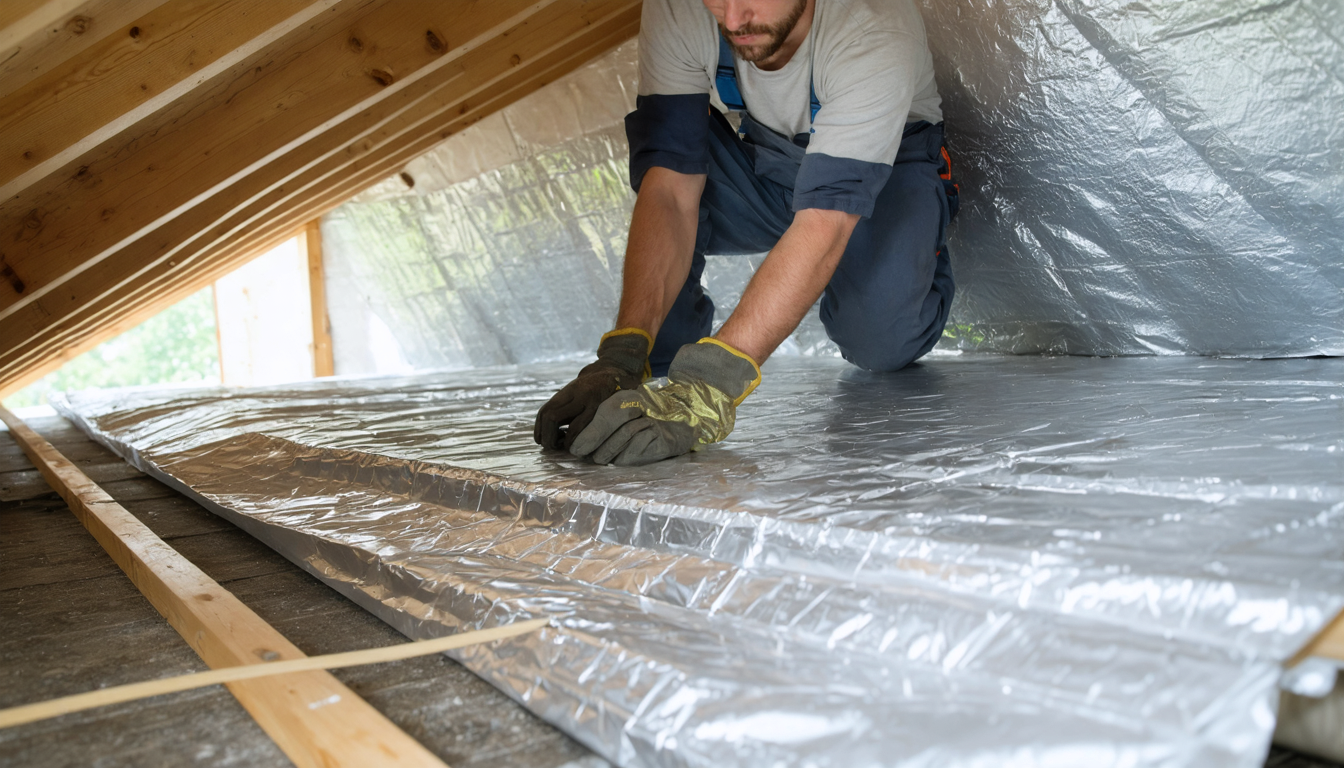 découvrez comment l'isolation réfléchissante réduit efficacement la chaleur tout en conservant la finesse de votre isolant pour un confort optimal.