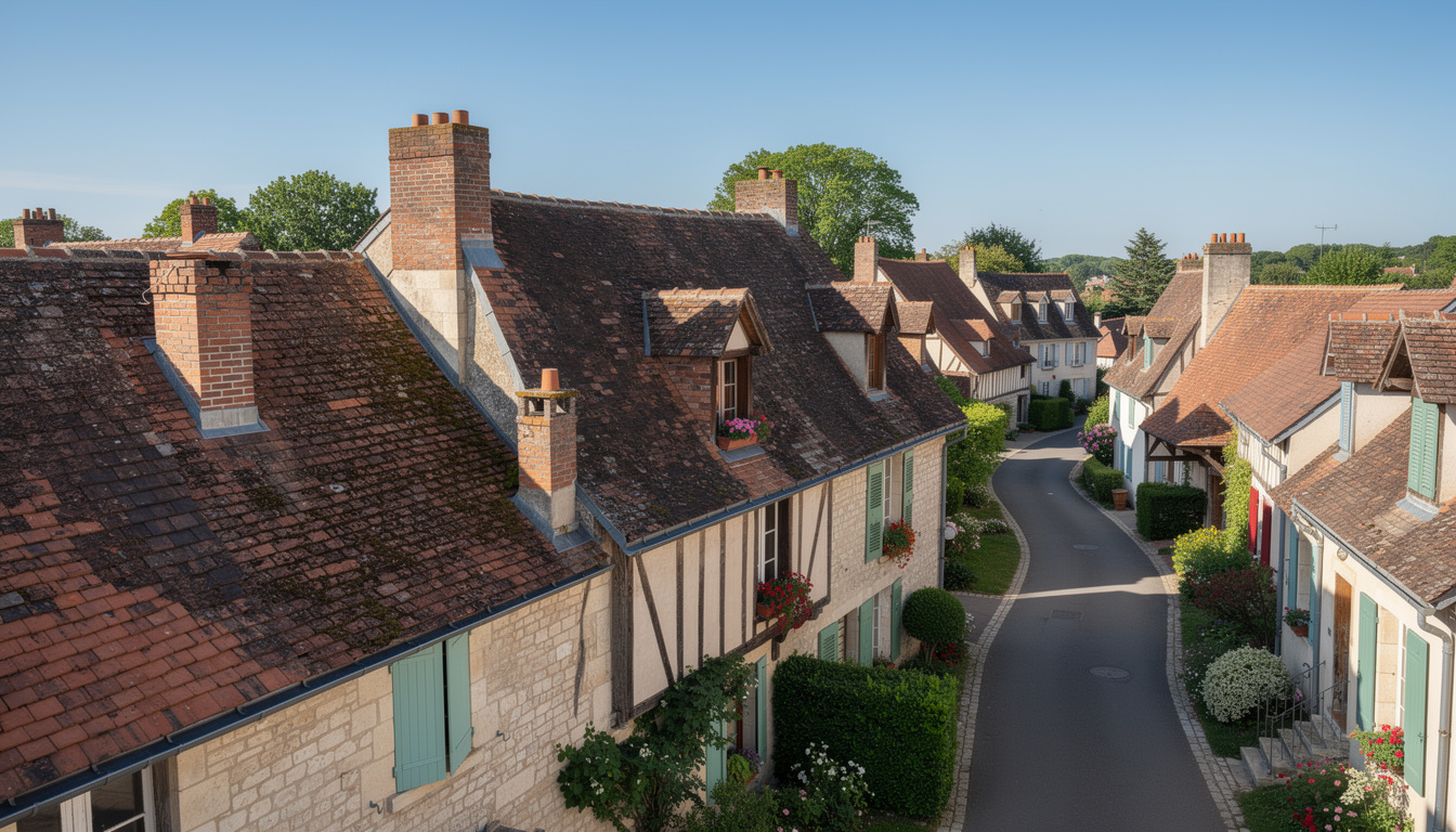 découvrez comment les propriétaires d'un village essonnien prennent soin de leurs toitures, embellissant ainsi leur cadre de vie et valorisant leur patrimoine local.
