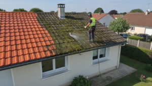 découvrez les résultats surprenants d'un nettoyage de toiture réalisé avec soin à brétigny-sur-orge. protégez et embellissez votre maison grâce à une intervention professionnelle et efficace.