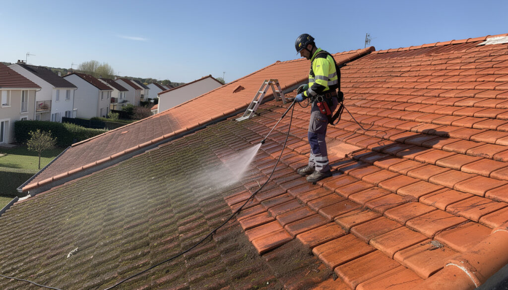 découvrez comment un nettoyage de toiture professionnel à morangis garantit des résultats visibles et durables grâce à une intervention soigneusement planifiée.