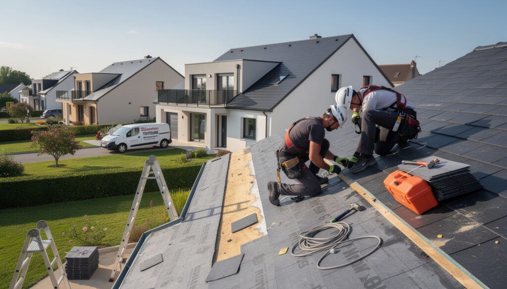 découvrez comment la réfection de toiture à mennecy révèle que même les maisons récentes peuvent présenter des faiblesses, avec un retour d'expérience détaillé.