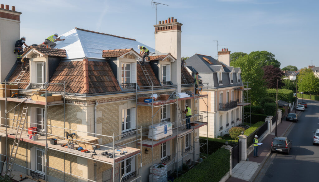 découvrez comment les grandes maisons de palaiseau (91) relèvent les défis d'une réfection de toiture réussie grâce à des conseils d'experts et des solutions adaptées.
