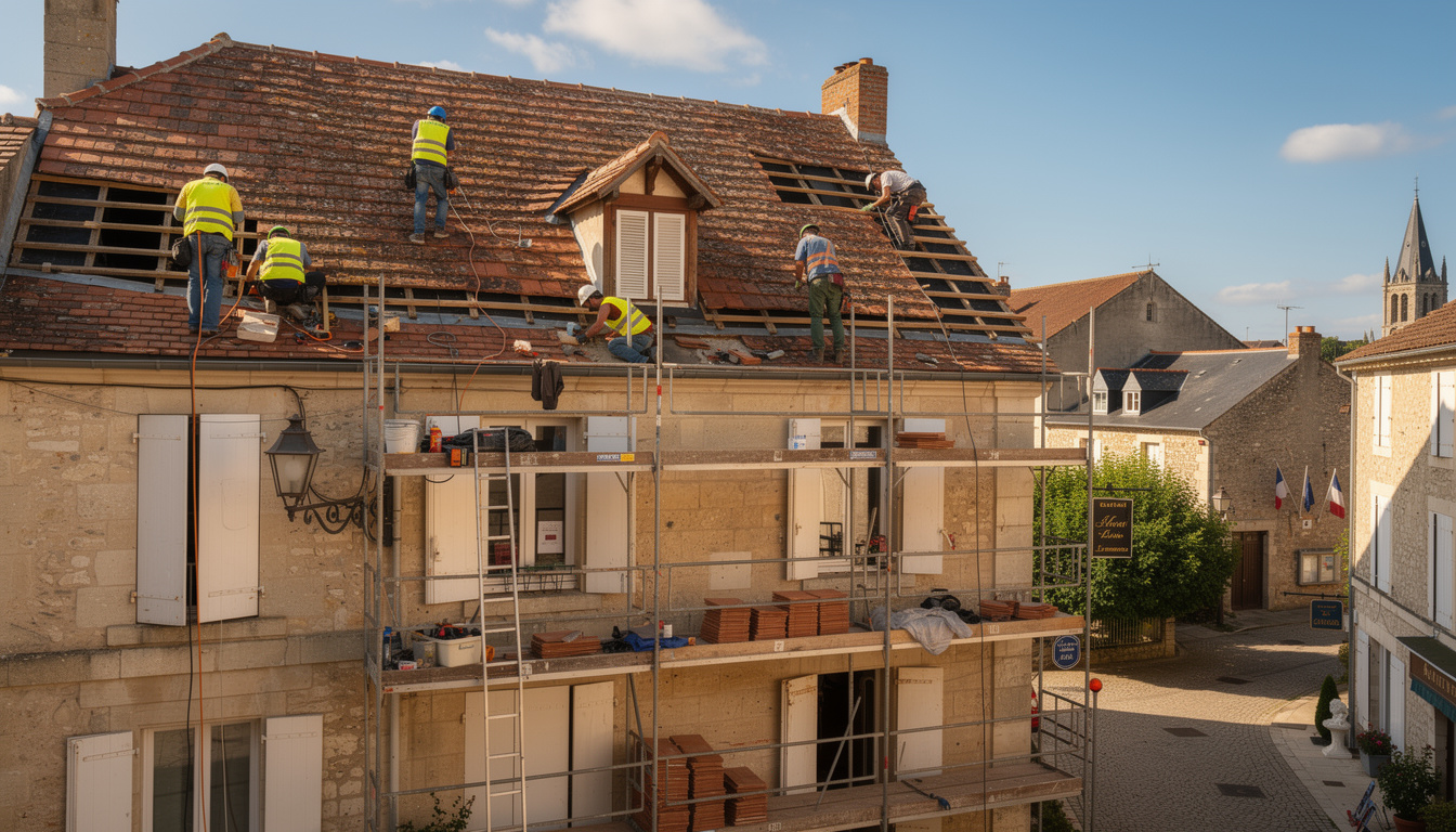 découvrez l'importance d'une toiture soignée à étampes, une ville riche en histoire où chaque toit mérite autant de soin que les murs.