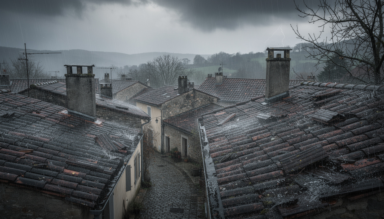 découvrez comment les toitures à villejust, village du plateau essonnien, résistent chaque hiver aux vents chargés de pluie. conseils et solutions pour protéger votre toit.