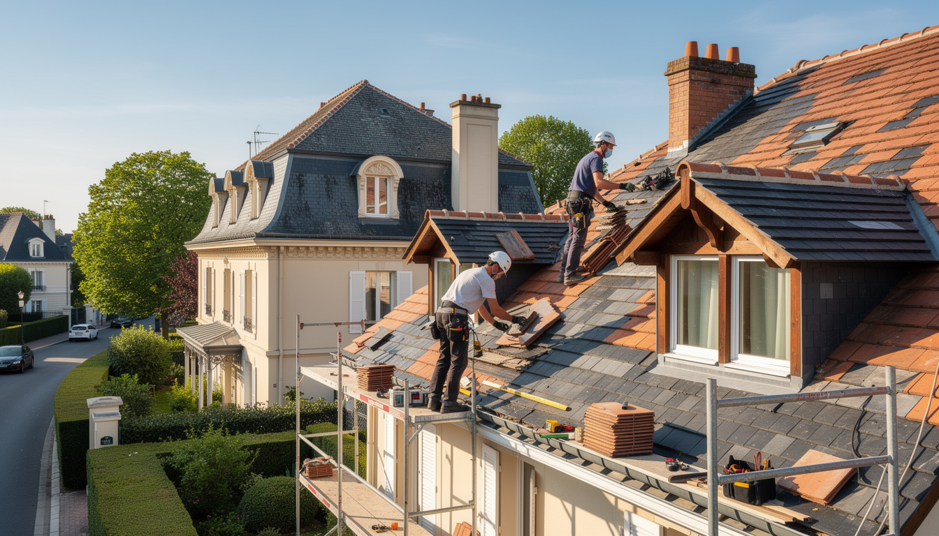 à croissy-sur-seine, offrez à votre maison de caractère un entretien de toiture expert, alliant qualité et savoir-faire pour préserver son standing et sa beauté.