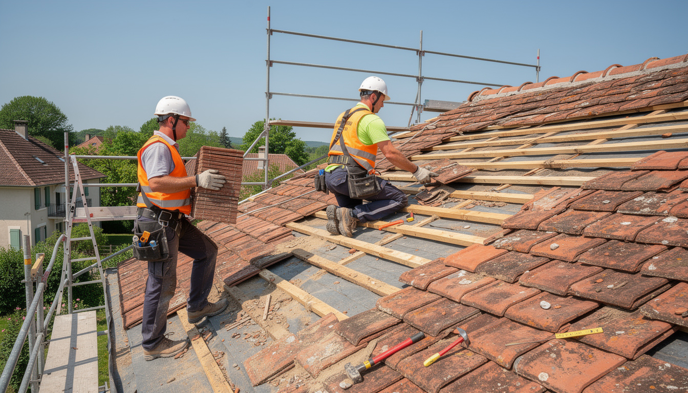 réfection de toiture à buc : découvrez comment les couvreurs des yvelines rénovent les toits des maisons anciennes pour assurer leur protection et leur beauté.