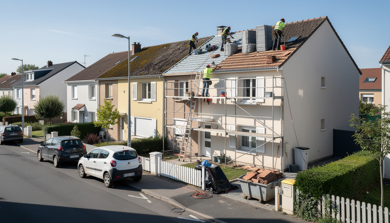 expert en réfection de toiture à guyancourt : redonnez vie à votre maison en rénovation, assurez protection et esthétique pour votre habitat dans cette ville nouvelle.