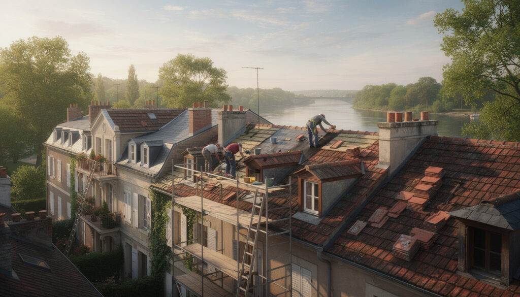 découvrez comment les propriétaires de toitures à bougival entretiennent avec soin les bords de seine, un lieu immortalisé par les impressionnistes.