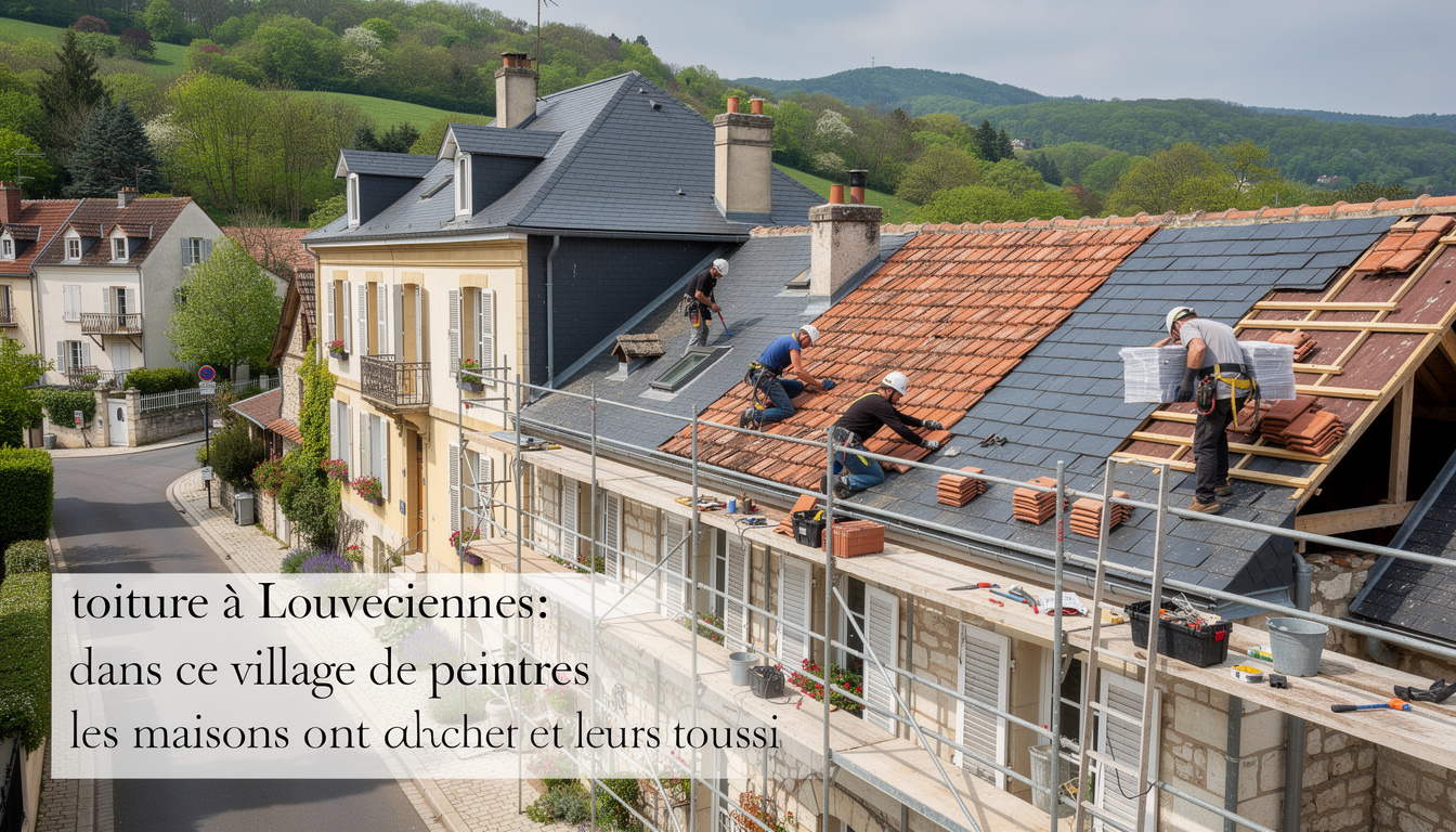 découvrez les toitures de louveciennes, un village de peintres où chaque maison se distingue par son charme unique et des toits au cachet remarquable.