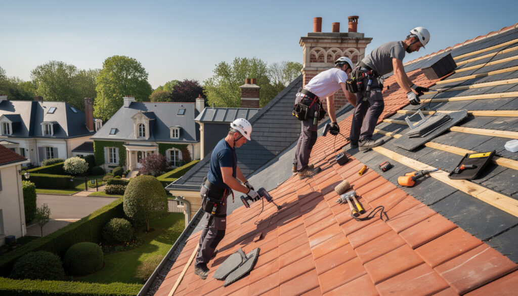 découvrez nos services de toiture à maisons-laffitte, un secteur pavillonnaire d'exception où la qualité et le sérieux sont au cœur de chaque projet de toiture.