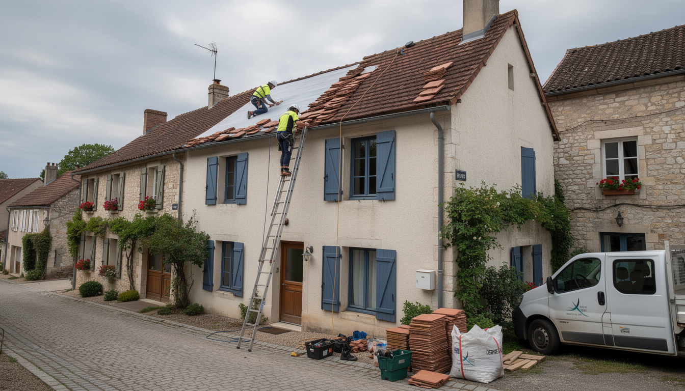 réfection de toiture à crespières : faites appel à des professionnels sérieux pour protéger votre maison dans ce village paisible des yvelines.
