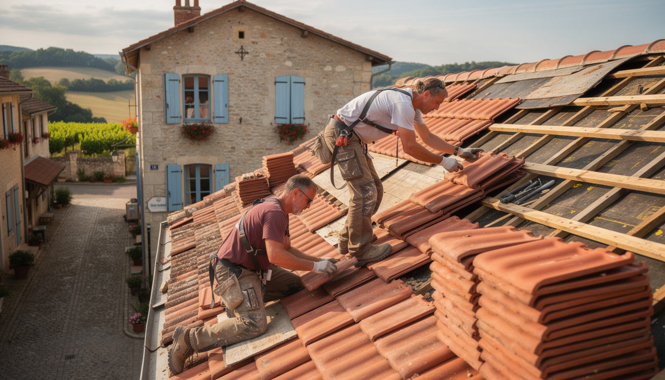 réfection de toiture à jouars-pontchartrain : faites appel à des artisans qualifiés pour préserver le charme et la qualité des maisons de caractère de ce bourg yvelinois.