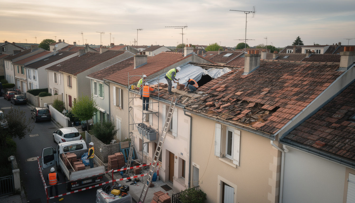 découvrez nos services de réfection de toiture à maurepas pour réparer les premiers signes de vieillissement et protéger votre maison dans cette ville nouvelle.
