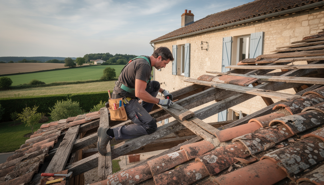 découvrez l'importance de l'entretien régulier des toitures à maule, dans le bourg du mantois, où le bâti ancien nécessite l'intervention d'artisans qualifiés pour préserver son charme et sa durabilité.