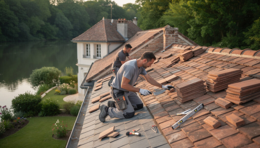 découvrez l'entretien de toiture à orgeval, entre seine et bois, pour préserver la beauté et la qualité des maisons dans ce secteur prisé au cadre exceptionnel.