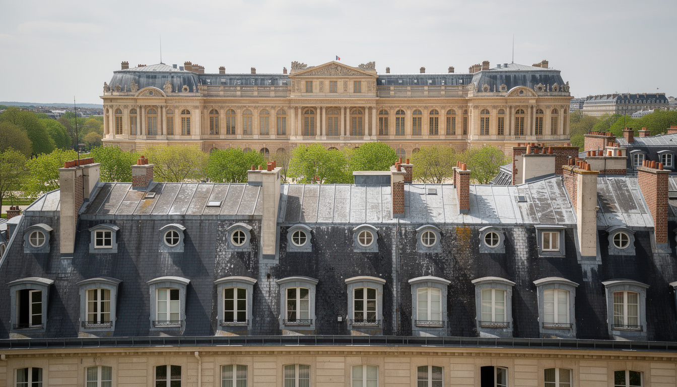 découvrez l'art de la toiture à versailles, où les maisons, situées dans l'ombre du château, dévoilent leur noblesse grâce à un entretien soigneux et régulier.