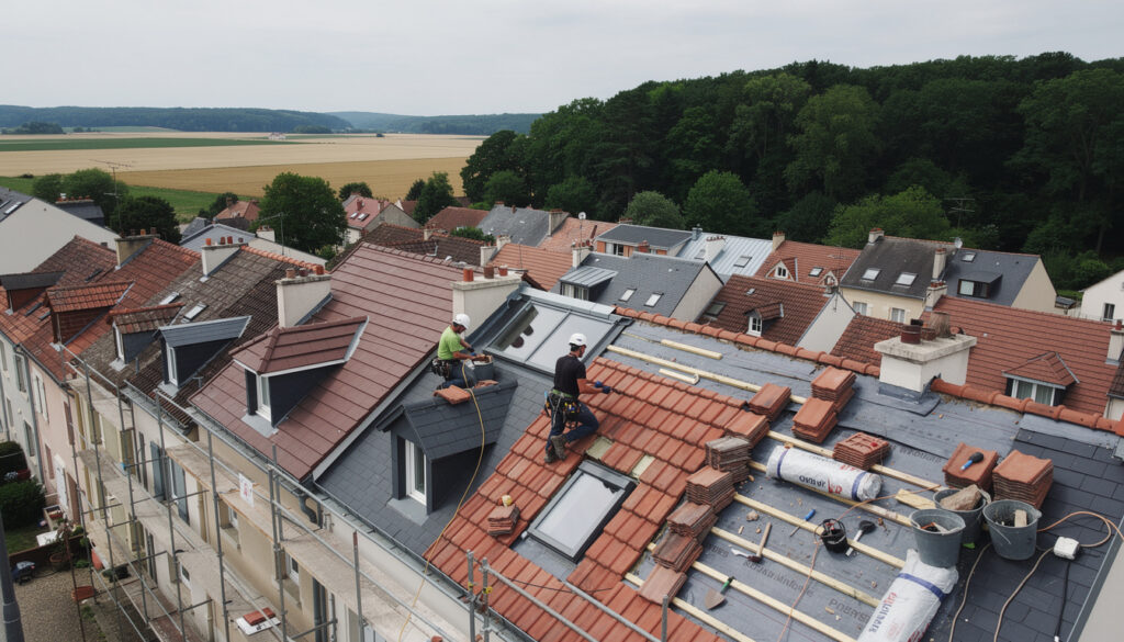 découvrez comment les toitures à villepreux, situées entre la plaine de versailles et le bois de la minière, s'adaptent aux conditions variées du bâti résidentiel local pour assurer durabilité et confort.