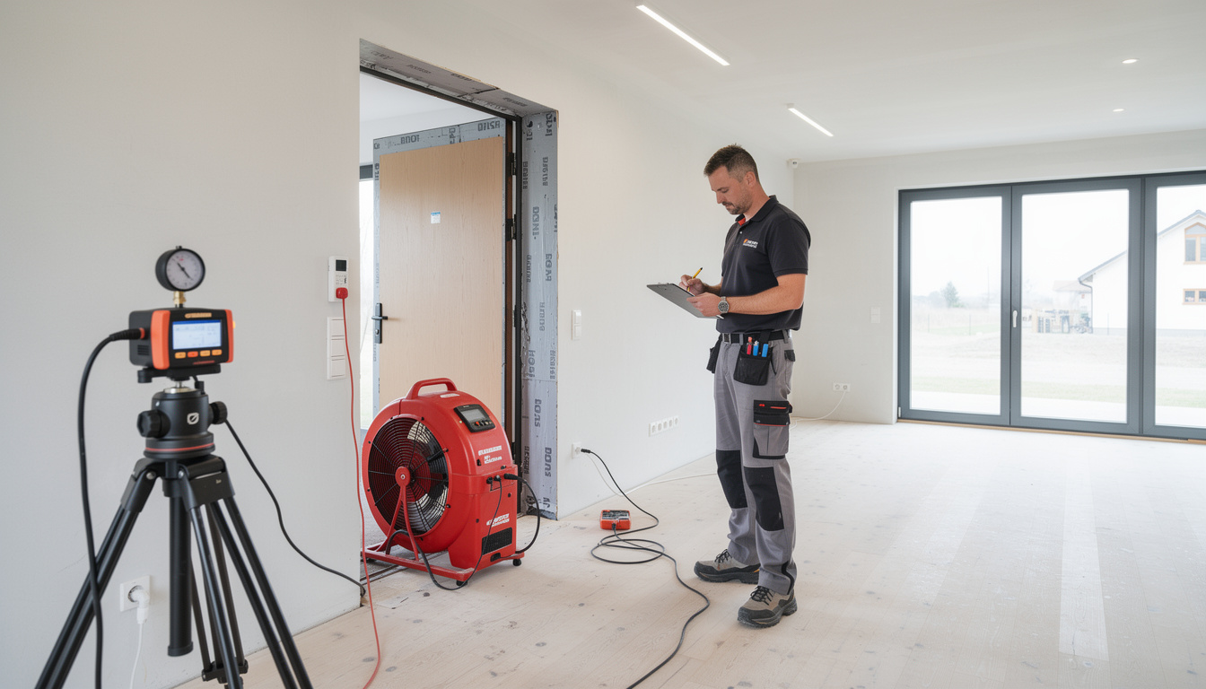 découvrez le coût d'un test d'infiltrométrie réalisé par un professionnel pour évaluer l'étanchéité de votre logement et améliorer votre confort énergétique.