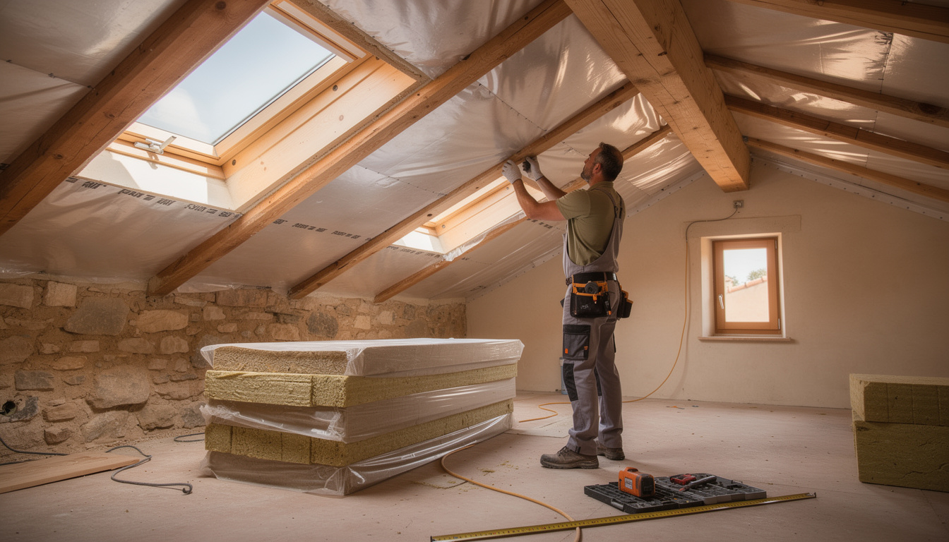 découvrez comment l'isolation intérieure de votre toiture en occitanie vous permet de réaliser des économies d'énergie significatives tout en améliorant le confort de votre habitation.