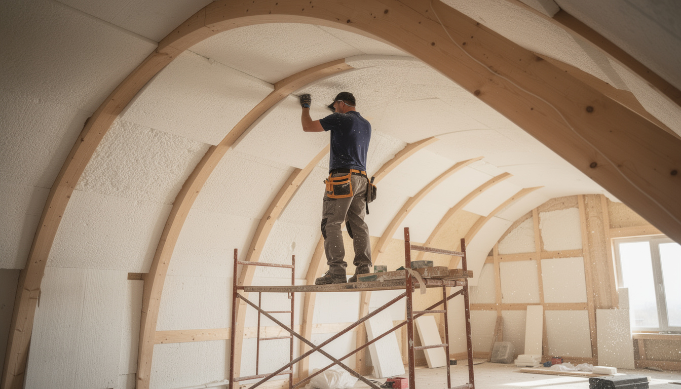découvrez comment isoler une toiture arrondie par l'intérieur grâce à notre guide étape par étape, pour un confort optimal et des économies d'énergie.