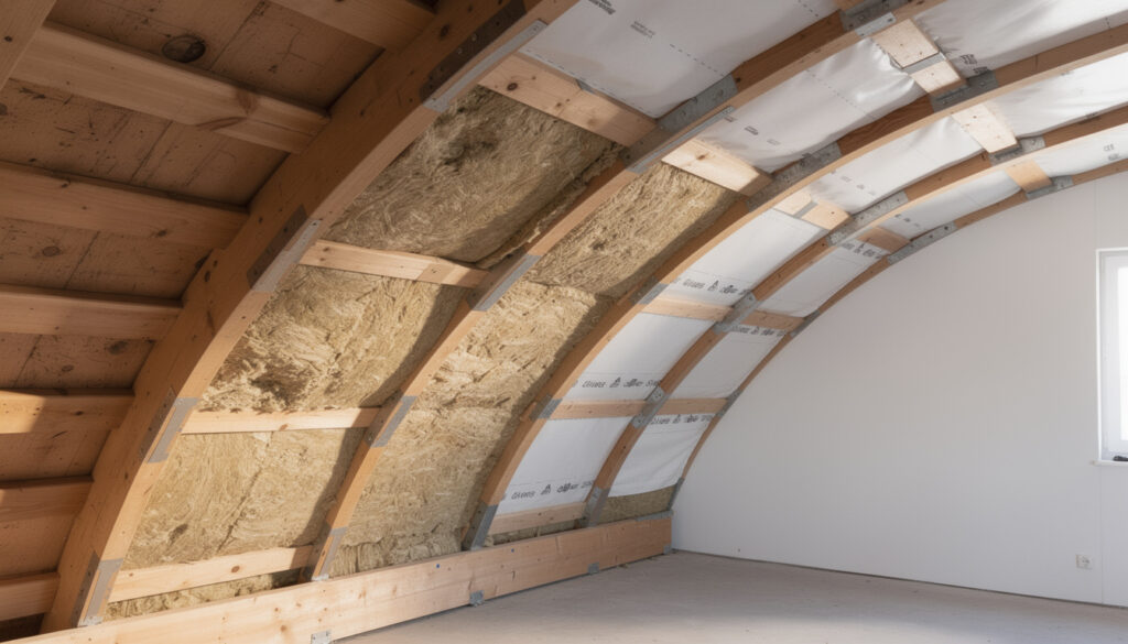 apprenez à isoler une toiture arrondie par l'intérieur grâce à notre guide étape par étape simple et complet, pour un confort thermique optimal.