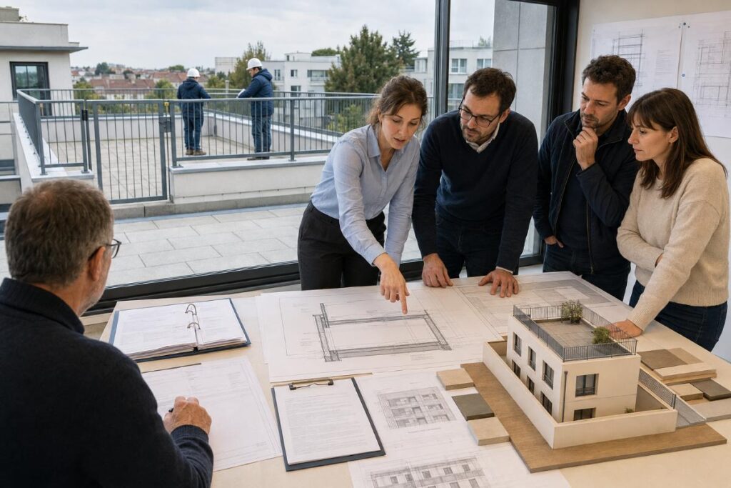 Autorisation et réglementation de la réalisation d'une terrasse accessible